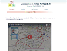 Tablet Screenshot of localizacionflotas.com